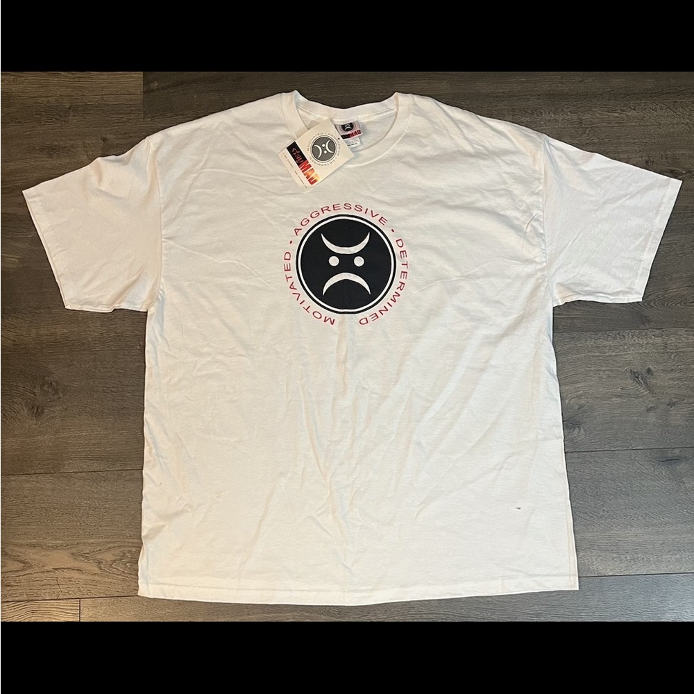 Vintage Y2K Stay Mad “Aggressive, Motivated, Determined” Tee